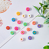 DICOSMETIC 260Pcs 13 Colors Handmade Polymer Clay Beads CLAY-DC0001-05-3