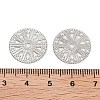 Non-Tarnish 316 Stainless Steel Filigree Joiner Links STAS-B072-15P-3