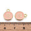 Alloy and Enamel Charms ENAM-T021-28B-3