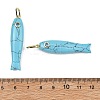 Synthetic Synthetic Turquoise Carved Pendants GG-CBA8D06-01G-08-3