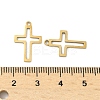 Hollow 201 Stainless Steel Laser Cut Pendants STAS-P428-11G-3