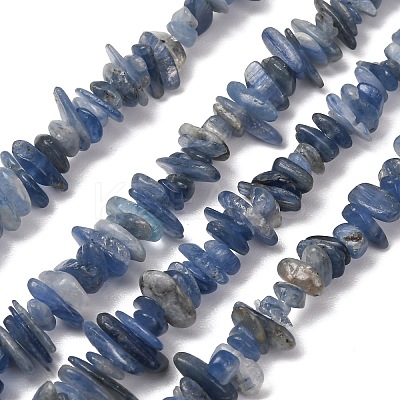 Natural Kyanite/Cyanite/Disthene Chip Beads Strands G-E271-78-1