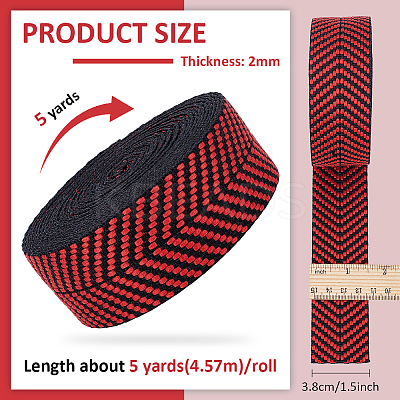 Polycotton Ribbon OCOR-WH0109-002A-1