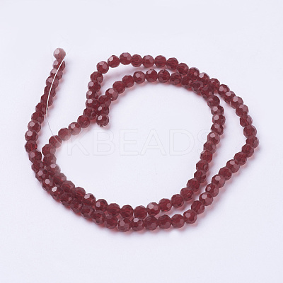 Glass Beads Strands EGLA-J042-4mm-20-1