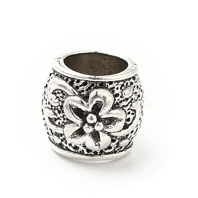 Tibetan Style Alloy European Beads LS-PALLOY-P293-111AS-1