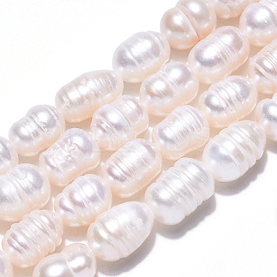 Natural Cultured Freshwater Pearl Beads Strands LS-PEAR-N012-06R-1