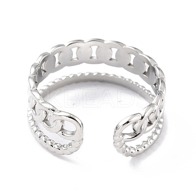 Tarnish Resistant 304 Stainless Steel Finger Rings RJEW-L102-34P-1
