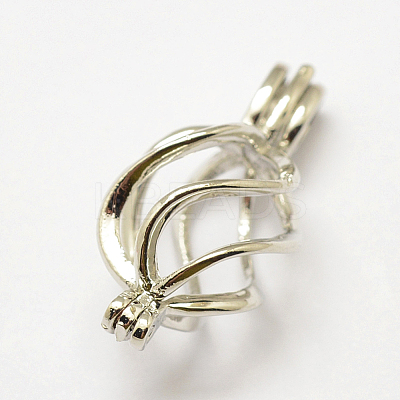 Brass Diffuser Locket Pendants KK-P100-24P-NR-1