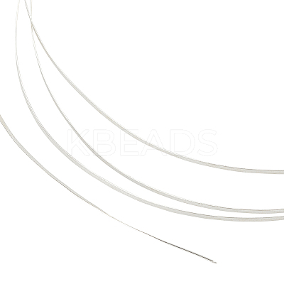 1Pc Flat 925 Sterling Silver Wires STER-BC0002-25C-1