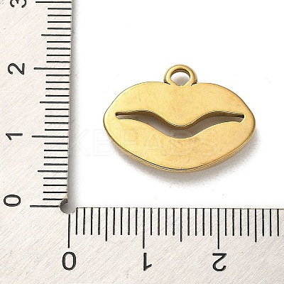 304 Stainless Steel Pendants STAS-Q316-03G-1