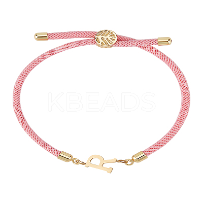 1Pc Adjustable Nylon Cord Slider Bracelets for Women BJEW-LP0001-32R-03-1