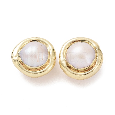 Natural Baroque Pearl Keshi Pearl Beads PEAR-F010-04G-1