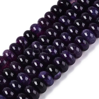 Natural Agate Beads Strands G-Q613-01E-11-1