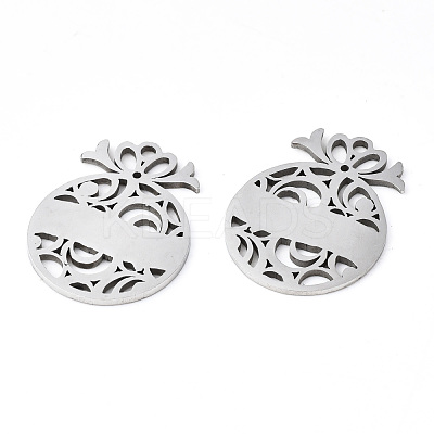 Non-Tarnish 201 Stainless Steel Pendants STAS-Q240-021P-1