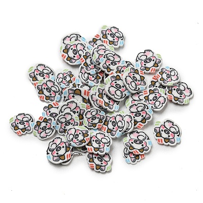 Handmade Polymer Clay Cabochons CLAY-P003-11A-1