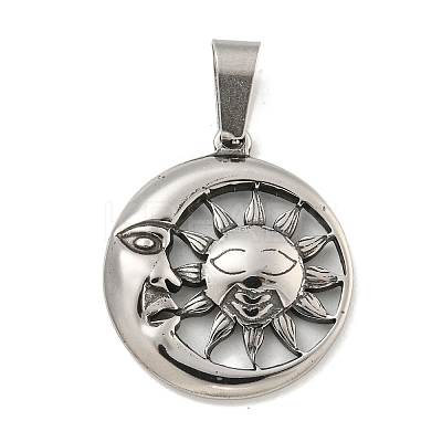 316 Surgical Stainless Steel Pendants STAS-E212-74AS-1