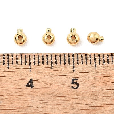 SHEGRACE Brass Crimp Beads XGRPCH780-189G-1