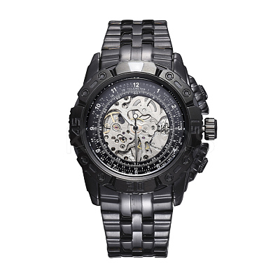 Alloy Watch Head Mechanical Watches WACH-L044-01B-B-1