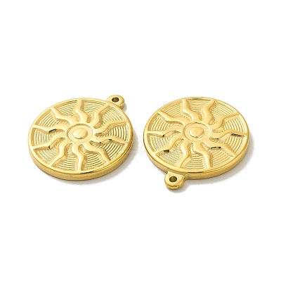 Ion Plating(IP) 304 Stainless Steel Pendants STAS-Q001-31G-1