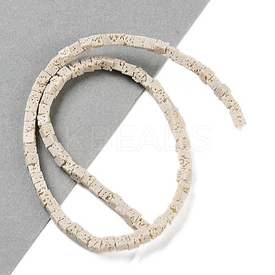 Synthetic Lava Rock Dyed Beads Strands G-H311-02A-11-1