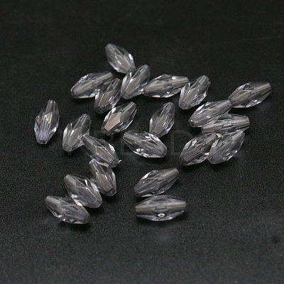 Transparent Acrylic Beads PLRC5X11MM45-1