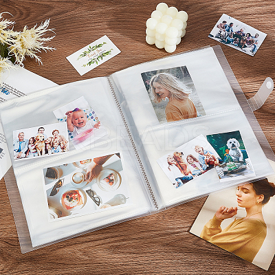 PP Plastic Card Storage Albums AJEW-WH0258-509A-1