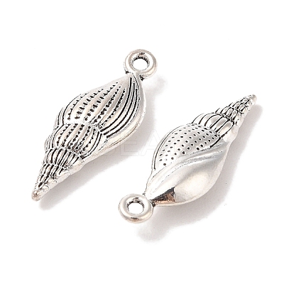 Spiral Shell Tibetan Style Alloy Pendants LS-TIBEP-R344-40AS-LF-1