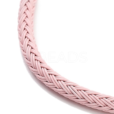 Braided Steel Wire Bracelets Making BJEW-H610-02G-08-1