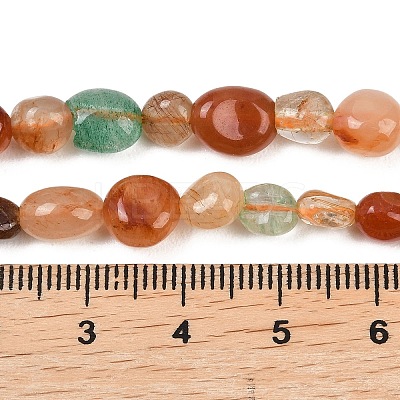 Natural Agate Nuggets Beads Strands G-B170-A02-1