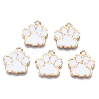 Alloy Enamel Pendants X-ENAM-T016-22LG-B-RS-1