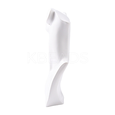 High End Resin Side Body Model Portrait Jewelry Stand NDIS-B001-03C-1