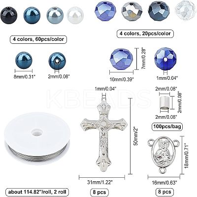 DIY Necklace Making Kits DIY-CA0002-86-1
