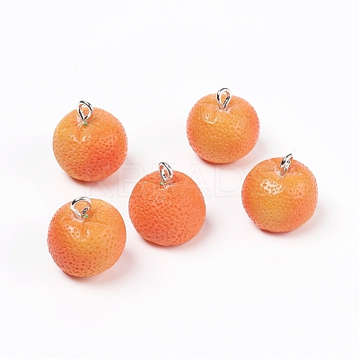 Resin Pendants RESI-TAC0002-25-1