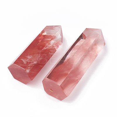 Cherry Quartz Glass Home Decorations G-N0320-03B-1