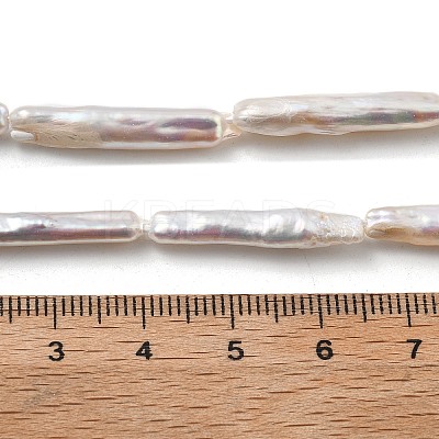 Natural Baroque Keshi Pearl Beads Strands PEAR-P064-05C-02A-1