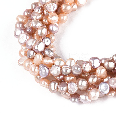 Natural Cultured Freshwater Pearl Beads Strands PEAR-N027-01A-1