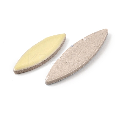 Flat Elongated Leaf Porcelain Mosaic Tiles PR-CBA4734-02E-1