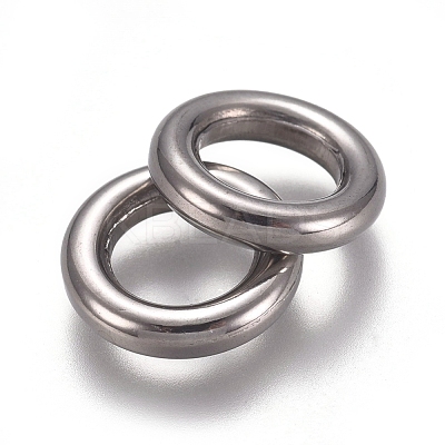 Tarnish Resistant 304 Stainless Steel Linking Ring STAS-E482-05P-1