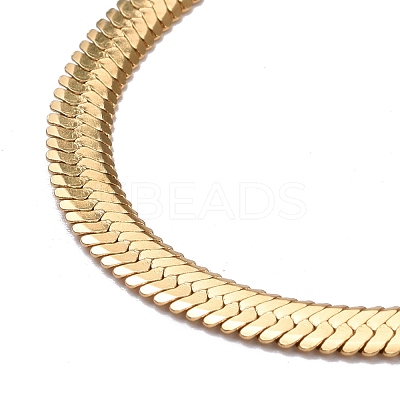 PVD Vacuum Plating 304 Stainless Steel Snake Chains Necklaces NJEW-O058-31G-1