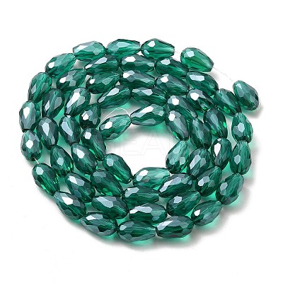 Electroplate Glass Beads Strands LS-EGLA-R008-15x10mm-2-1