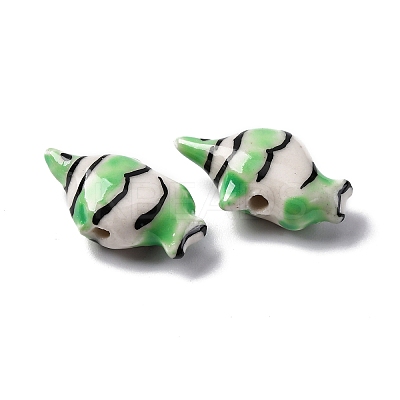 Handmade Porcelain Beads PORC-R002-02C-1