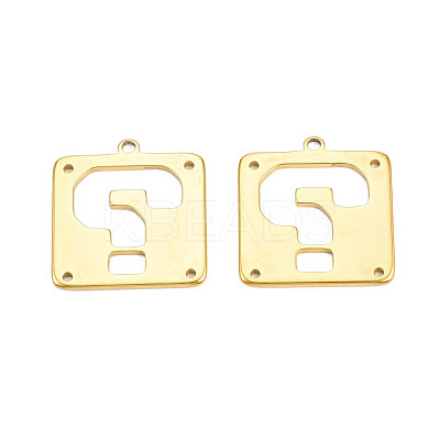 Ion Plating(IP) 201 Stainless Steel Chandelier Component Links STAS-T063-189G-1