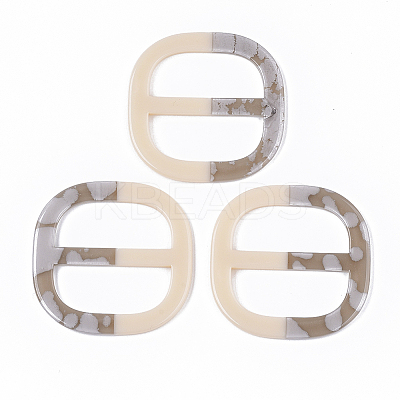 Acrylic Slide Buckles OACR-T020-032A-1