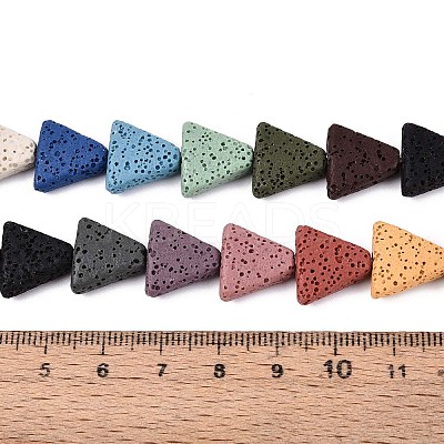 Natural Lava Rock Beads Strands G-N257-21A-01-1