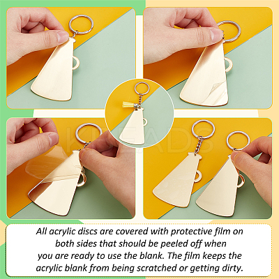 DIY Blank Keychain Making Kit DIY-PH0020-79B-1