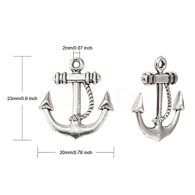 Tibetan Style Alloy Pendants LS-LF0835Y-1