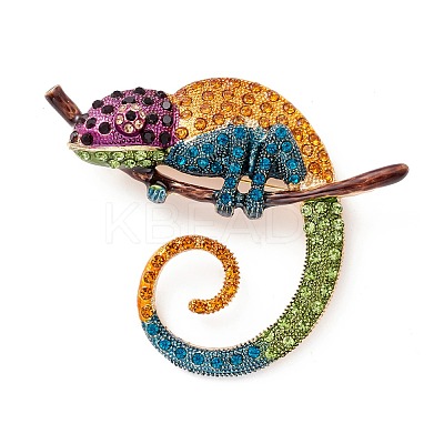 Alloy Enamel Brooches JEWB-P012-06B-1