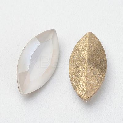 Nail Art Decoration K9 Glass Beads GLAA-N0022-5x10mm-01-1