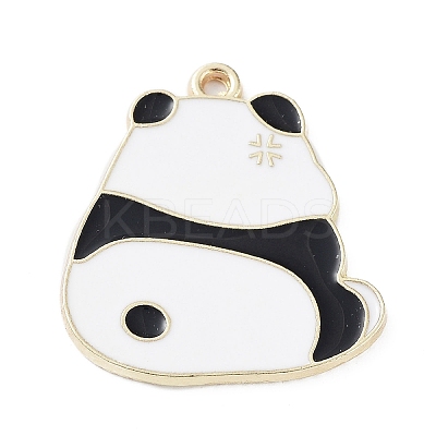 Alloy Enamel Pendants ENAM-P253-01A-G-1