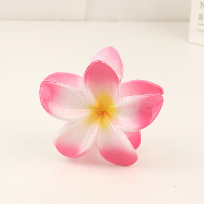 Plastic Claw Hair Clip OHAR-PW0003-036E-1